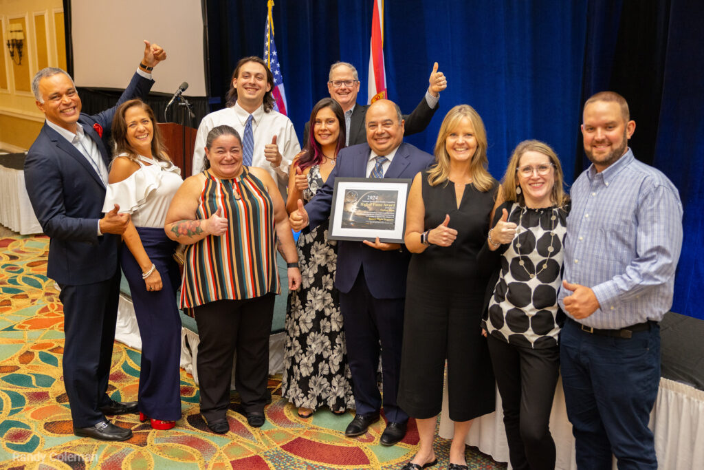 SLS Team during Space Workers Hall of Fame Award Event